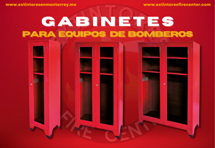 Gabinete para equipo de bombero